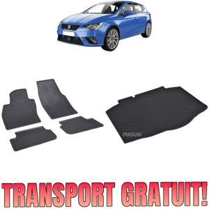 Set Covorase Auto Si Tavita Portbagaj SEAT IBIZA V din 06.2017 - 2026, caroserie hatchback 6f/kj1,