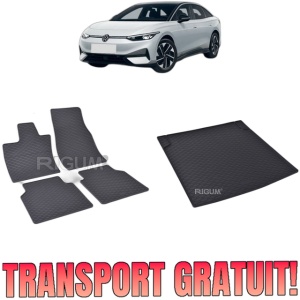 Set Covorase Auto Si Tavita Portbagaj VOLKSWAGEN ID .7 din 08.2023 - 2026, caroserie hatchback, PORTBAGAJ INFERIOR SI SUPERIOR