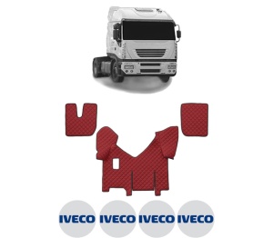 Set covorase Camion Tir Iveco STRALIS I din 2002-2013, Auto, 4x Stickere auto cu Iveco