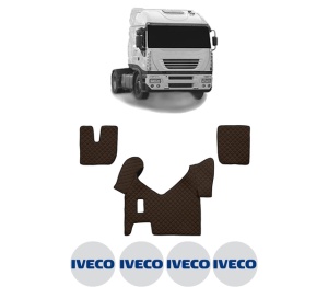 Set covorase Camion Tir Iveco STRALIS I din 2002-2013, Auto, 4x Stickere auto cu Iveco