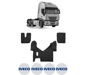 Set covorase Camion Tir Iveco STRALIS II din 2012-2017, Auto, 4x Stickere auto cu Iveco