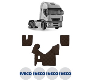 Set covorase Camion Tir Iveco STRALIS II din 2012-2017, Auto, 4x Stickere auto cu Iveco
