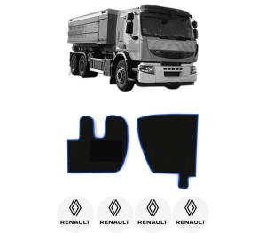 Set covorase Camion Tir RENAULT TRUCKS PREMIUM 2 din 2005-2009, Auto, 4x Stickere auto cu RENAULT TRUCKS