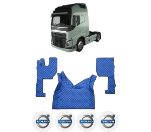 Set covorase Camion Tir VOLVO FH II din 2012-2017, Auto, 4x Stickere auto cu VOLVO