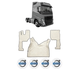 Set covorase Camion Tir VOLVO FH III din 2020-2024, Auto, 4x Stickere auto cu VOLVO
