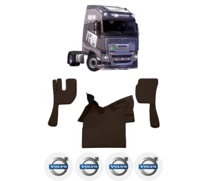 Set covorase Camion Tir VOLVO FH16 II din 2012-2014, Auto, 4x Stickere auto cu VOLVO