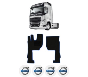 Set covorase Camion Tir VOLVO FM II din 2012-2017, Auto, 4x Stickere auto cu VOLVO