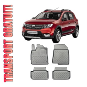 Set covorase DACIA SANDERO STEPWAY SANDERO III STEPWAY, din 01.2021 - Prezent, covorase tavita, caroserie HATCHBACK, compatibile cu autoturismul DACIA SANDERO STEPWAY SANDERO III STEPWAY, ARISTAR
