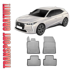 Set covorase DS 4 din 11.2021 - Prezent, covorase tavita, caroserie HATCHBACK, NU CORESPUNDE PENTRU HYBRID si MHEV, compatibile cu autoturismul DS 4, ARISTAR