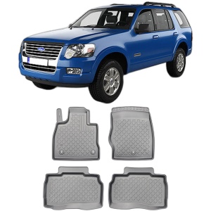 Set covorase FORD EXPLORER PHEV, din 01.2020 - Prezent, covorase tavita, caroserie SUV, compatibile cu autoturismul FORD EXPLORER PHEV, ARISTAR - Img 2