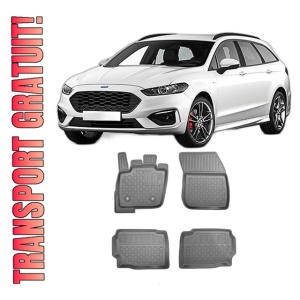 Set covorase FORD MONDEO V, din 01.2015 - 04.2022, covorase tavita, caroserie COMBI 5 Usi, compatibile cu autoturismul FORD MONDEO V, ARISTAR