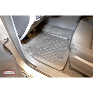Set covorase FORD RANGER, din 12.2015 - 10.2022, covorase tavita, caroserie PICK-UP CABINA DUBLA, inclusiv FACELIFT, compatibile cu autoturismul FORD RANGER, ARISTAR - Img 5