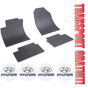 Set covorase Hyundai i30 III Combi 02.2017 - prezent si 4 stickere rotunde Hyundai