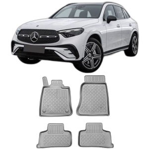Set covorase MERCEDES GLC X254 PHEV din 09.2022 - Prezent, covorase tavita, caroserie SUV, compatibile cu autoturismul MERCEDES GLC X254 PHEV, ARISTAR - Img 2