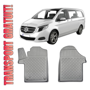 Set covorase MERCEDES V-CLASS W447, din 06.2014 - Prezent, covorase tavita, caroserie VAN, compatibile cu autoturismul MERCEDES V-CLASS W447, ARISTAR