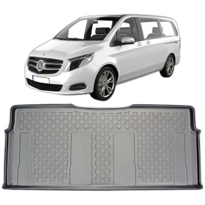 Set covorase MERCEDES V-CLASS W447, din 06.2014 - Prezent, covorase tavita, caroserie VAN ampatament lung, rand 2, compatibile cu autoturismul MERCEDES V-CLASS W447, ARISTAR - Img 2