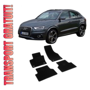Set covorase mocheta Audi Q3 (8U), 2011-2018, din mocheta, compatibile cu autoturismul Audi Q3 (8U)
