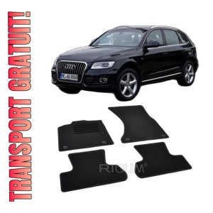 Set covorase mocheta Audi Q5 (8R), 2008-2016, din mocheta, compatibile cu autoturismul Audi Q5 (8R)