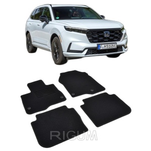 Set covorase mocheta Honda CRV VI e:HEV Hybrid, 2023-prezent, din mocheta, compatibile cu autoturismul Honda CRV VI e:HEV Hybrid - Img 2