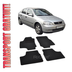 Set covorase mocheta Opel Astra G 1998-2009, din mocheta, compatibile cu autoturismul Opel Astra G