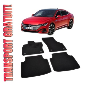 Set covorase mocheta VW Arteon 2017-prezent, din mocheta, compatibile cu autoturismul VW Arteon