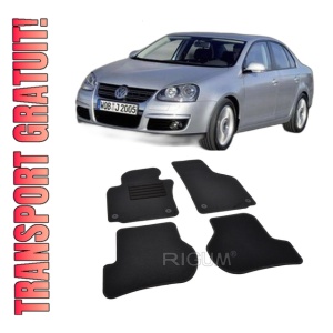 Set covorase mocheta VW Jetta 5 (1K5) 2005-2010, din mocheta, compatibile cu autoturismul VW Jetta 5 (1K5)