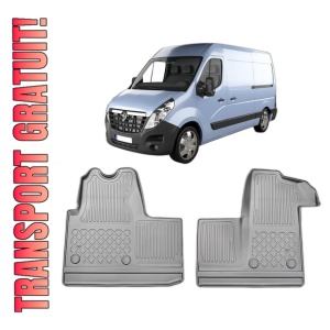 Set covorase OPEL MOVANO B, din 2010 - 2021, covorase tavita, caroserie VAN 2-3 LOCURI, ampatament scurt, mediu si lung, compatibile cu autoturismul OPEL MOVANO B, ARISTAR