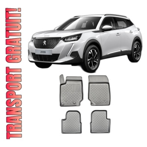 Set covorase PEUGEOT 2008 II din 01.2020 - Prezent, covorase tavita, caroserie SUV, inclusiv FACELIFT, NU CORESPUNDE PENTRU ELECTRIC, HYBRID si MHEV, compatibile cu autoturismul PEUGEOT 2008 II, ARISTAR