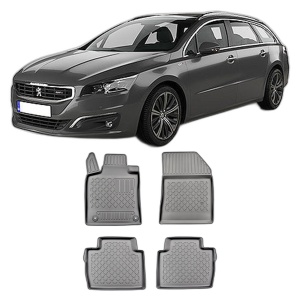 Set covorase PEUGEOT 508 II, din 11.2018 - Prezent, covorase tavita, caroserie COMBI inclusiv FACELIFT, compatibile cu autoturismul PEUGEOT 508 II, ARISTAR - Img 2