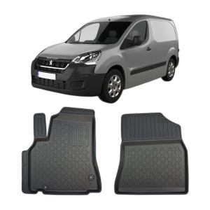 Set covorase PEUGEOT PARTNER II, din 2008 - 08.2018, covorase tavita, caroserie VAN 2-5-7 LOCURI, rand 1, compatibile cu autoturismul PEUGEOT PARTNER II, ARISTAR - Img 2