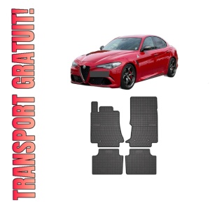 Set covorase presuri ALFA ROMEO GIULIA (952_) din 2015-2022, auto, din cauciuc thermoplastic, ALFA ROMEO