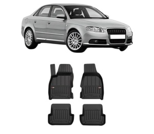 Set covorase presuri AUDI A4 B7 (8EC) din 2004-2008, auto, din cauciuc thermoplastic, AUDI - Img 2