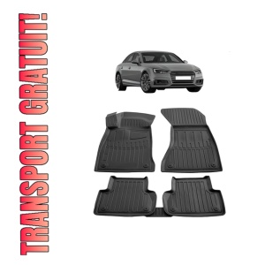 Set covorase presuri AUDI A4 B9 din 2015, auto, din cauciuc thermoplastic - Img 8