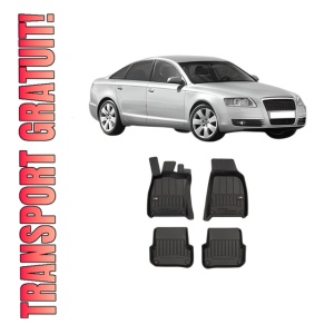 Set covorase presuri AUDI A6 C6 (4F2) din 2004-2011, auto, din cauciuc thermoplastic, AUDI