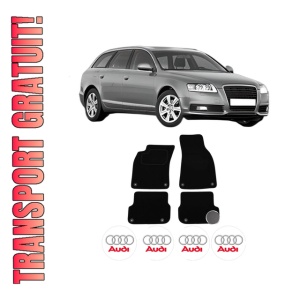 Set Covorase Presuri AUDI A6 C6 Avant (4F5) din 2004-2011, Auto, Material Textil Mocheta, AUDI