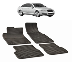 Set covorase presuri AUDI A6 C6 din 2006-2011, auto, din cauciuc thermoplastic - Img 2