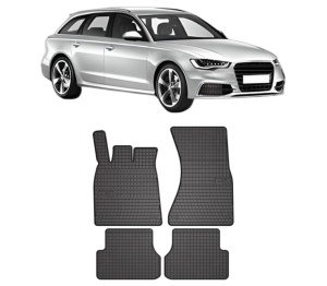Set covorase presuri AUDI A6 C7 Avant (4G5, 4GD) din 2011-2018, auto, din cauciuc thermoplastic, AUDI - Img 2