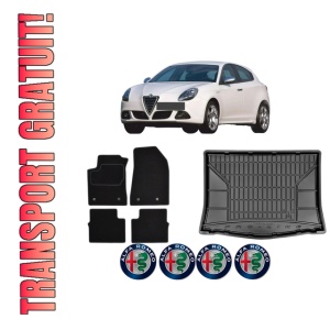 Set Covorase Presuri Auto Si Tavita Portbagaj ALFA ROMEO GIULIETTA (940_) din 2010-2020 ALFA ROMEO