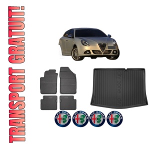 Set Covorase Presuri Auto Si Tavita Portbagaj ALFA ROMEO GIULIETTA Hatchback Van (940_) din 2011-2020 ALFA ROMEO