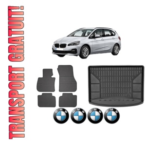 Set Covorase Presuri Auto Si Tavita Portbagaj BMW Seria 2 Active Tourer (F45) din 2013-2021 BMW
