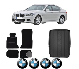 Set Covorase Presuri Auto Si Tavita Portbagaj BMW Seria 5 (F10) din 2009-2016 BMW - Img 2