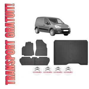 Set Covorase Presuri Auto Si Tavita Portbagaj CITROEN BERLINGO Box Body/MPV (B9) din 2008-2021 CITROEN