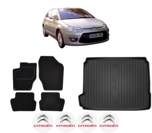 Set Covorase Presuri Auto Si Tavita Portbagaj CITROEN C4 II (NC_) din 2009-2018 CITROEN - Img 2