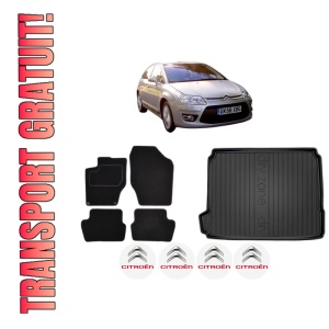 Set Covorase Presuri Auto Si Tavita Portbagaj CITROEN C4 II (NC_) din 2009-2018 CITROEN