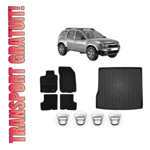 Set Covorase Presuri Auto Si Tavita Portbagaj DACIA DUSTER (HS_) din 2010-2018 DACIA