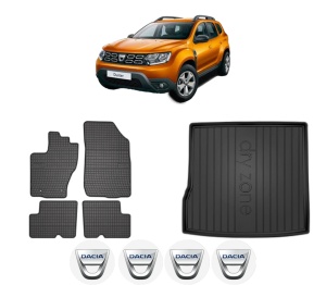 Set Covorase Presuri Auto Si Tavita Portbagaj DACIA DUSTER SUV Van din 2011-2018 DACIA - Img 2