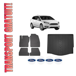 Set Covorase Presuri Auto Si Tavita Portbagaj FORD FOCUS III Estate Van din 2012-2020 FORD
