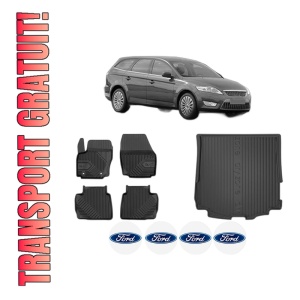 Set Covorase Presuri Auto Si Tavita Portbagaj FORD MONDEO IV Turnier (BA7) din 2007-2015 FORD