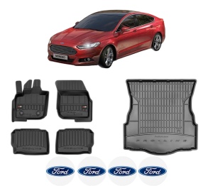 Set Covorase Presuri Auto Si Tavita Portbagaj FORD MONDEO V Hatchback (CE) din 2014-2019 FORD - Img 2