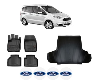 Set Covorase Presuri Auto Si Tavita Portbagaj FORD TOURNEO COURIER B460 MPV din 2014-2023 FORD - Img 2